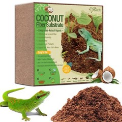 10LBS Coconut Fiber Substrate Compressed Husk Bedding for Reptiles & Crabs