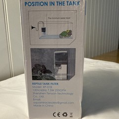 Aqua Miracle Reptile Tank Filter XP-01B