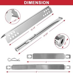 Grill Replacement Kit for Charbroil TRU-Infrared 463642316 463644220 46324551…