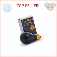 Fluker’s Incandescent Black Nightlight Bulbs for Reptiles, 60 Watt