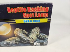 Reptile Basking Spot Lamp 2-Pack 100W Heat Terrarium Light Bulbs