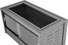 New Age Pet ECOFLEX 36″ Medium Mojave Reptile Habitat Enclosure Lounge in Grey