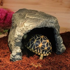 Besimple Aquarium Fish Hide Cave Decoration, Reptile Rock Hideouts Stone Cave…