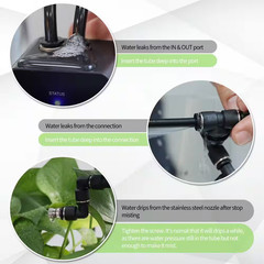 Automatic Reptile Humidifier Misting System for Terrariums Adjustable Spray Nozz