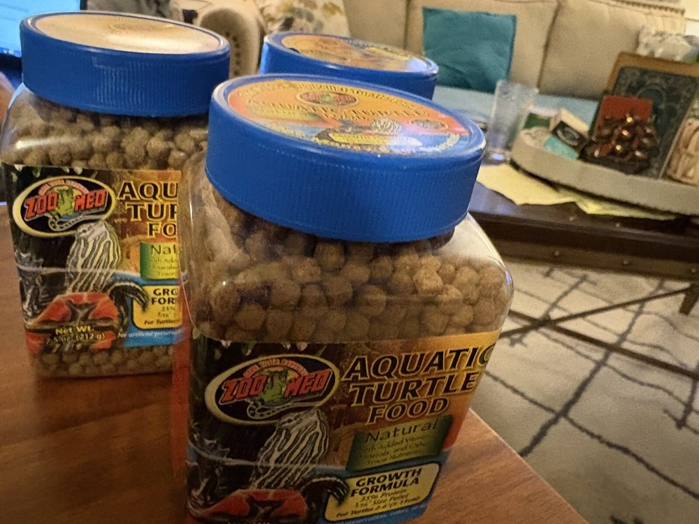 Zoo Med Natural Aquatic Turtle Food Growth Formula