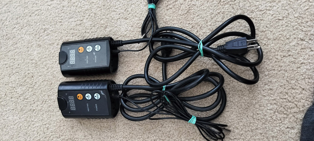 2x BN-Link Digital Heat Mat Thermostat Controller for Seed Germination BNQ-T7(H)