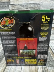 Zoo Med Tropical Lighting Combo Mini Deep Dome Lamp Reptile Heat UVA/UVB New