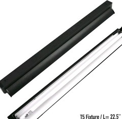 Reptil King UVB Reptile Light, 24W T5 Light Fixture and 10.0 24Watt,