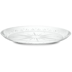PLASTICPRO 10” inch Premium Extra large Heavy Weight Crystal Clear Disposabl…