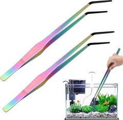 Texsens OLIISS Reptile Feeding Tongs with Rubber Tip – 15″ Extra Long…