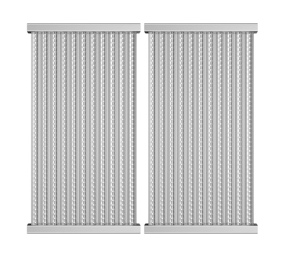 17 1/8 X 9 3/8″ Grill Emitter Grates for Charbroil TRU-Infrared 2 Burner 4636…