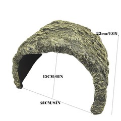 Extra Large Resin Reptile Hideout Simulation Rock Cave Ball Pythons Lizards