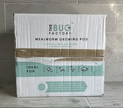 The Bug Factory Mealworm Growing Pod 3 Tier Storage Breeding & Growing Kit