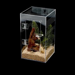 Acrylic Tarantula Enclosure Jumping Spider Enclosure with Front Opening Door …