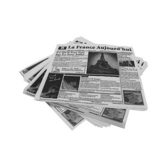 G.E.T. 4-TF1600 12″ x 12″ White Food-Safe French Newsprint Liner, Food Basket…