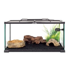 REPTIZOO Reptile Water Bowl Terrarium Dish Food Feeding Large 11x8x2.4 Inch