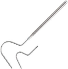 2 in 1 Collapsible Snake Hook, Adjustable Snake Tong, Snake Grabber Cather Stick
