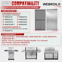 463642316 Emitter Plates & Cooking Grates for Charbroil TRU-Infrared 46664241…