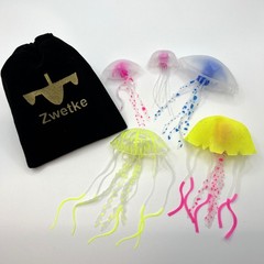 Fantasy Jellyfish for Jellyfish Lamps – Premium Set of 5 Multi Size & Colo