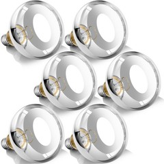 250W Infrared Heat Lamp Bulbs, 8000 Hour Life, E26 Base, 6 Pack for Pets & Food