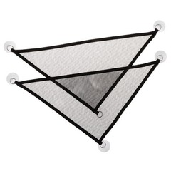 2Pcs Hanging Reptiles Bed Suction Cup Mesh Hammocks Lizard Habitat Ornaments