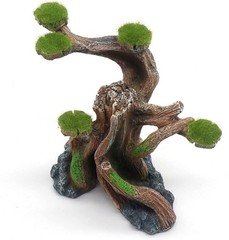 Artificial Moss Tree Trunk for Fish Tanks – Natural Look Aquarium Accessory