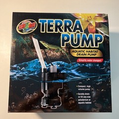 Zoo Med Terra Habitat Aquatic Habitat Drain Pump: Free U.S Shipping
