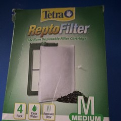 Tetra ReptoFilter Medium Disposable Filter Cartridges 4 Pack