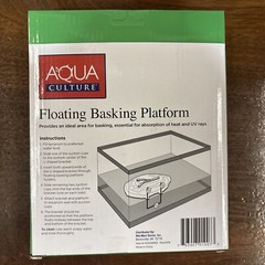 NEW SET OF 2 Aqua Culture Small Floating Basking Platform for Turtles 10-12”Wide