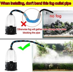 Reptile Fogger Automatico Para Reptiles Mister Fogger Para Terrario, Cronome…