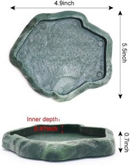 Small Reptile Food and Water Dish Bowl