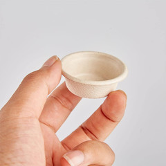100 Pack 0.5oz Gecko Feeding Cups Paper Reptile Food Water Dish Small Pets