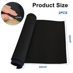 2 Pcs Aquarium Leveling Mat, 24×12 Inches Aquarium Mat for Under Tank, SBR Ne…