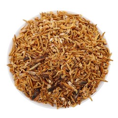 1LB Mix Aquatic Turtle Food High Protein Dried Mealworms,River Shrimp,Crickets