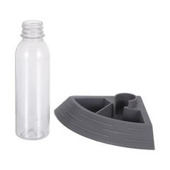 Reptile Food Dish Tortoise Water Pet Lizard Feeder Corner Bowl for Reptiles