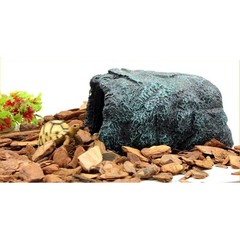 Reptile Rock Hideout Reptile Rock Hide Cave, Aquarium Habitat Décor Rock To