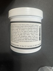 Phosphorus Free Calcium without Vitamin D3 – Ultrafine Powder 3.3 oz By Rep-Cal