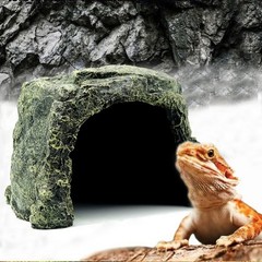 Besimple Aquarium Fish Hide Cave Decoration, Reptile Rock Hideouts Stone Cave…