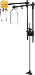 Reptile Dual Lamp Stand Metal Adjustable Heating Lamp Holder Light Fixture
