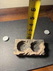 Magnetic Brown Reptile Or Amphibian Food And Water Feeder Bowl Magnetic