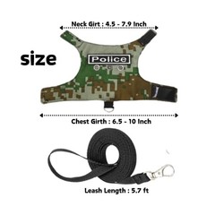Bearded Dragon Harness Leash Set with Patch Adjustable Lizard Traction Rope E…