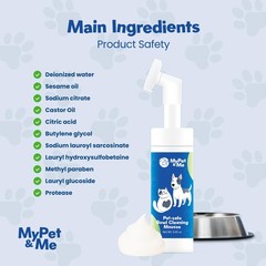 Pet Bowl Cleaning Mousse | 4.05 oz | Dog Bowl Cleaner & Pet Safe Cleaner | Fo…