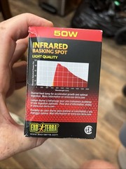 EXO TERRA INFRARED BASKING SPOT – 50 WATT Bulb