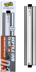 UVB Reptile Light, 24W T5 Light Fixture and 10.0 UVB Tube Kit, for Desert-Dwe…