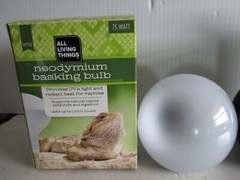 All Living Things Neodymium 75 Watt Basking Bulb & 75 Watt Infrared Spot Bulb