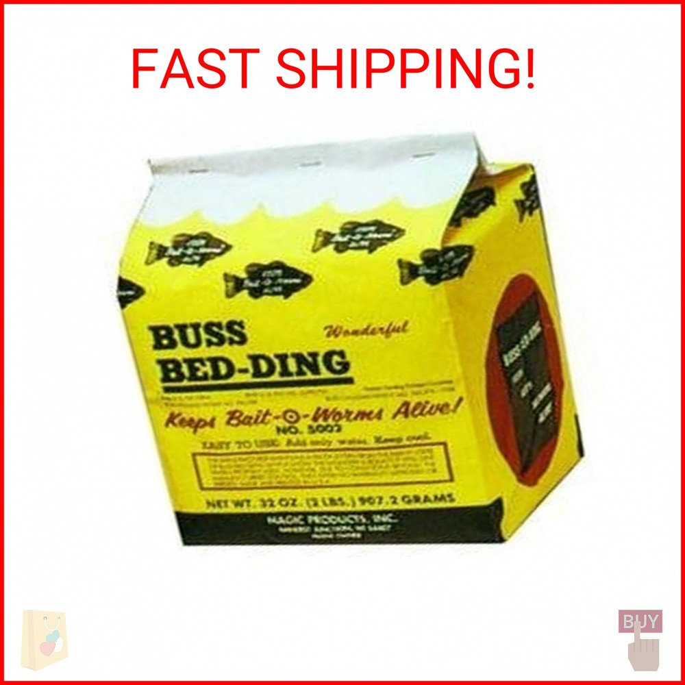 Magic Bait 2-Pound Buss Bedding Bag, Yellow
