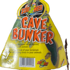 Zoo Med Cave Bunker Natural Wood Reptiles Amphibians Small Animals Shelter House