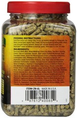 Zoo Med Iguana Adult Soft Moist Pellets 10 Oz Apples Carrots High Protein