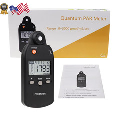 Quantum PAR Meter Full Spectrum High Precision PPFD Tester for Photosynthetic Ac