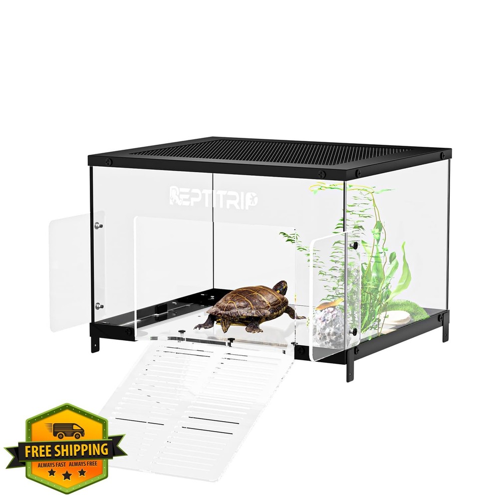 REPTITRIP Turtle Basking Platform 10-13 Inch
